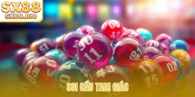 soi cầu tam giác