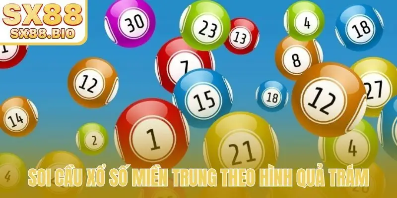 Soi cầu xổ số miền Trung theo hình quả trám